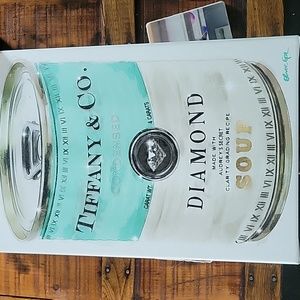 Oliver Gal priceless diamond soup Tiffany & Co NWOT fashion wall art Home Decor